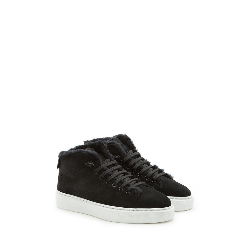 SNEAKER HIGH PURE BLACK