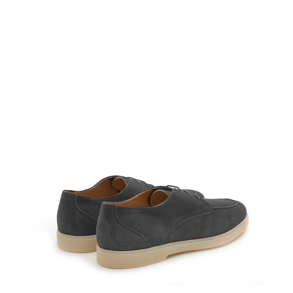 LOAFER LACE UP DARK GREY