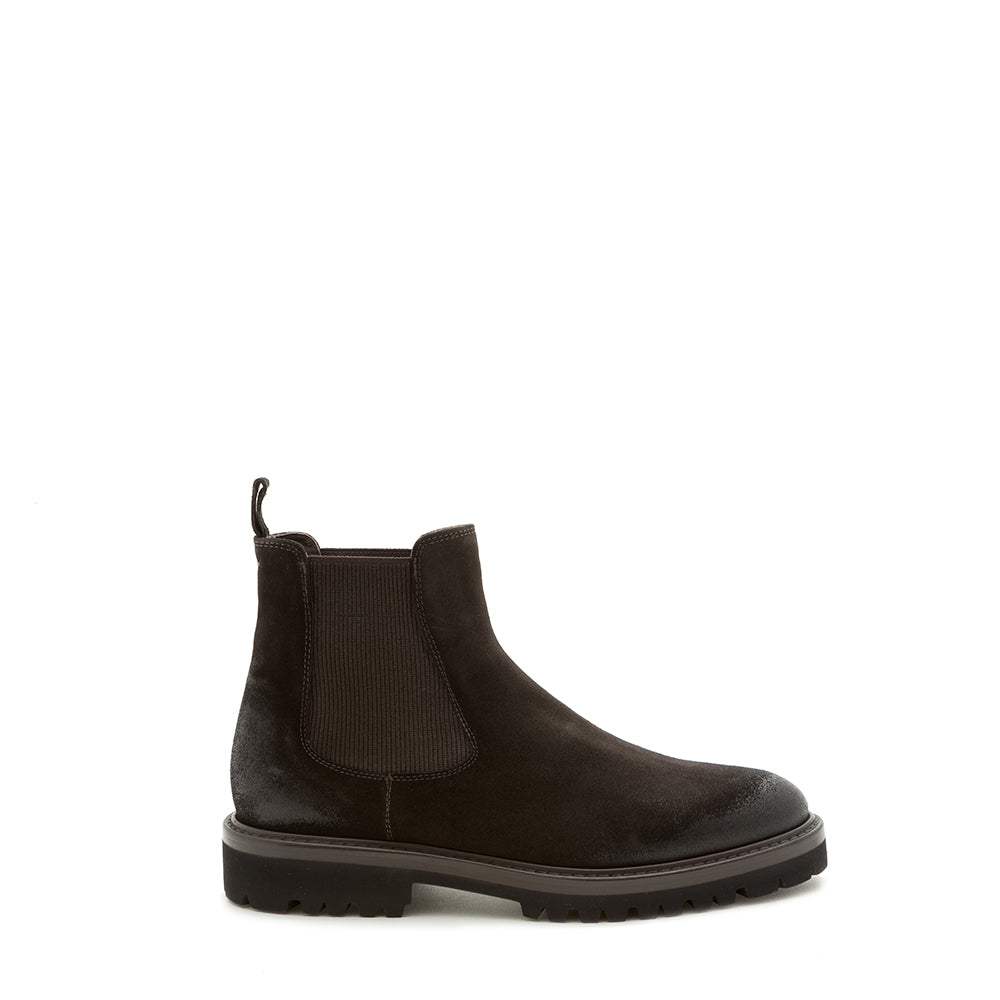 BOOT CHELSEA FUR COFFEE