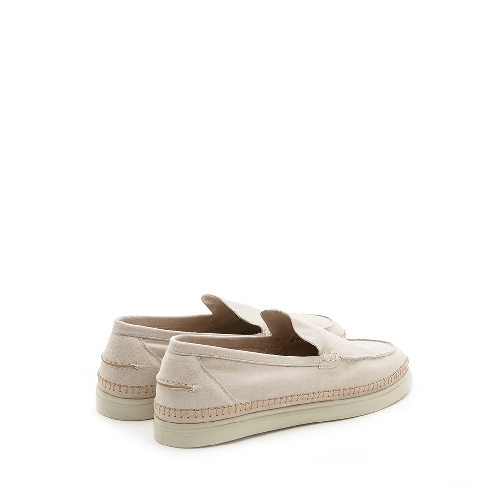 LOAFER SEAMY UNLINED IVORY