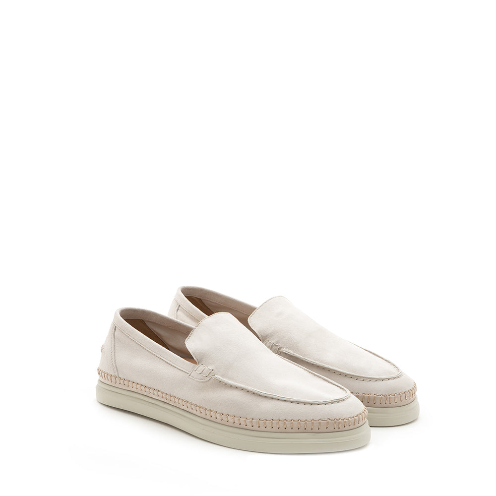 LOAFER SEAMY UNLINED IVORY