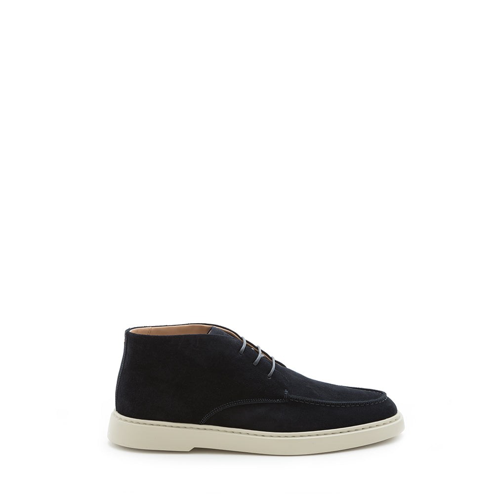 ANKLE BOOT LACE UP24 NAVY
