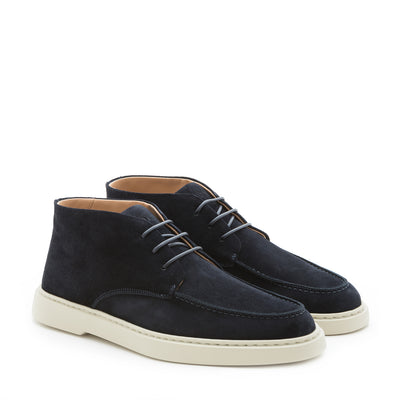 ANKLE BOOT LACE UP24 NAVY