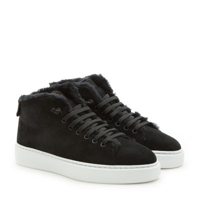SNEAKER HIGH PURE BLACK
