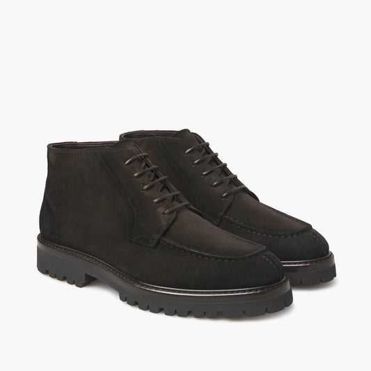 ANKLE BOOT FOX PLUS FUR COFFEE