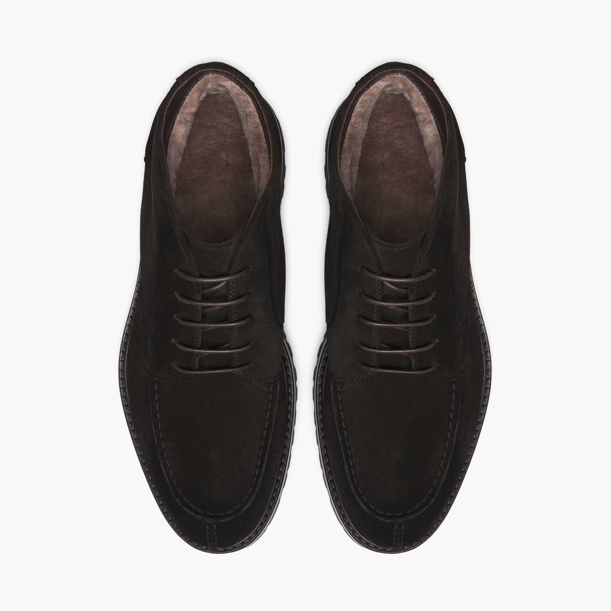 ANKLE BOOT FOX PLUS FUR COFFEE