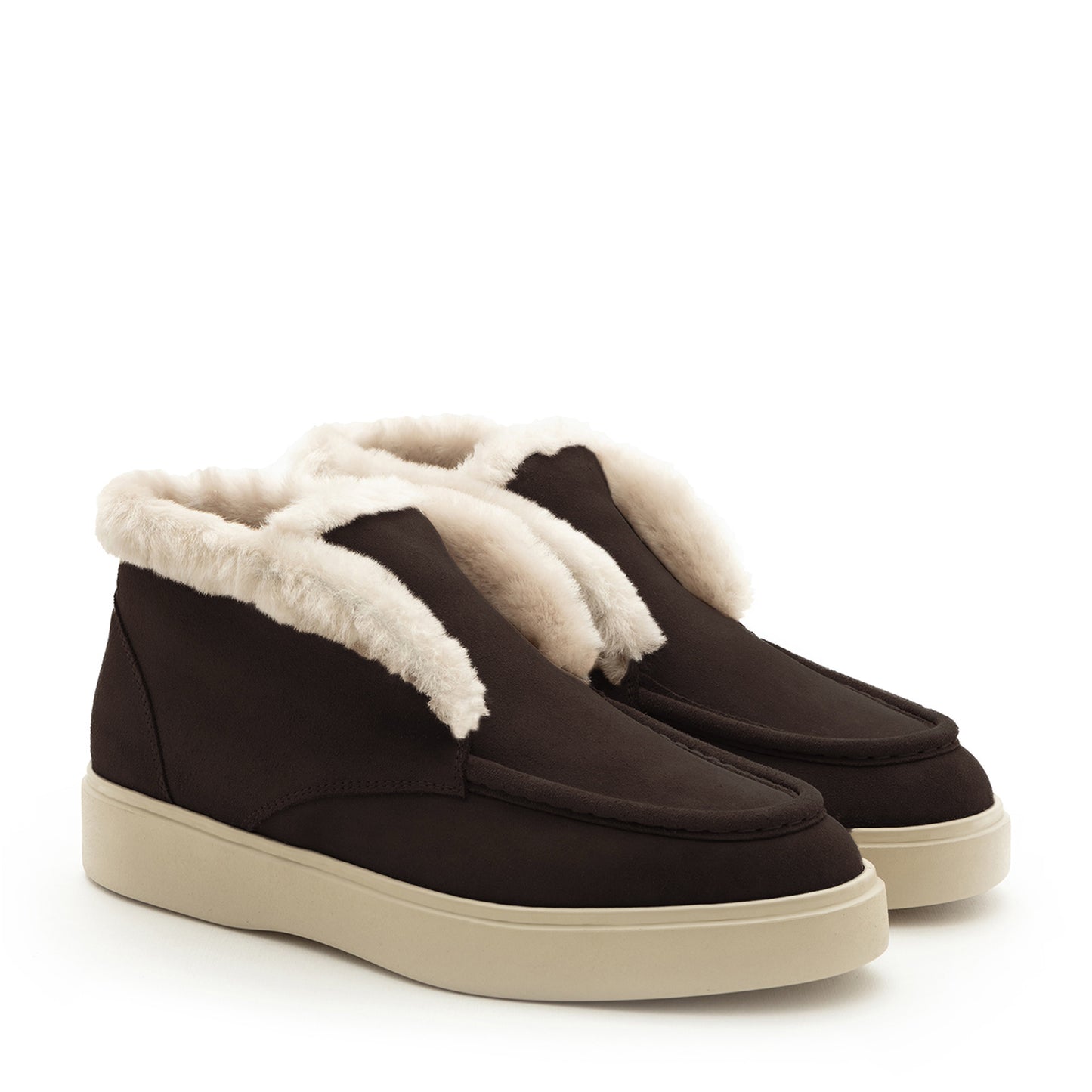 ANKLE BOOT TEN FUR COFFEE
