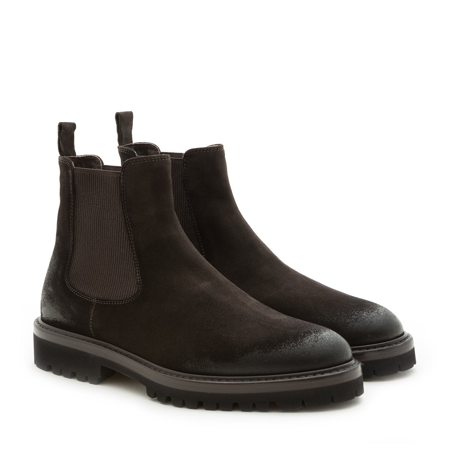 BOOT CHELSEA FUR COFFEE