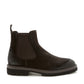 BOOT CHELSEA FUR COFFEE