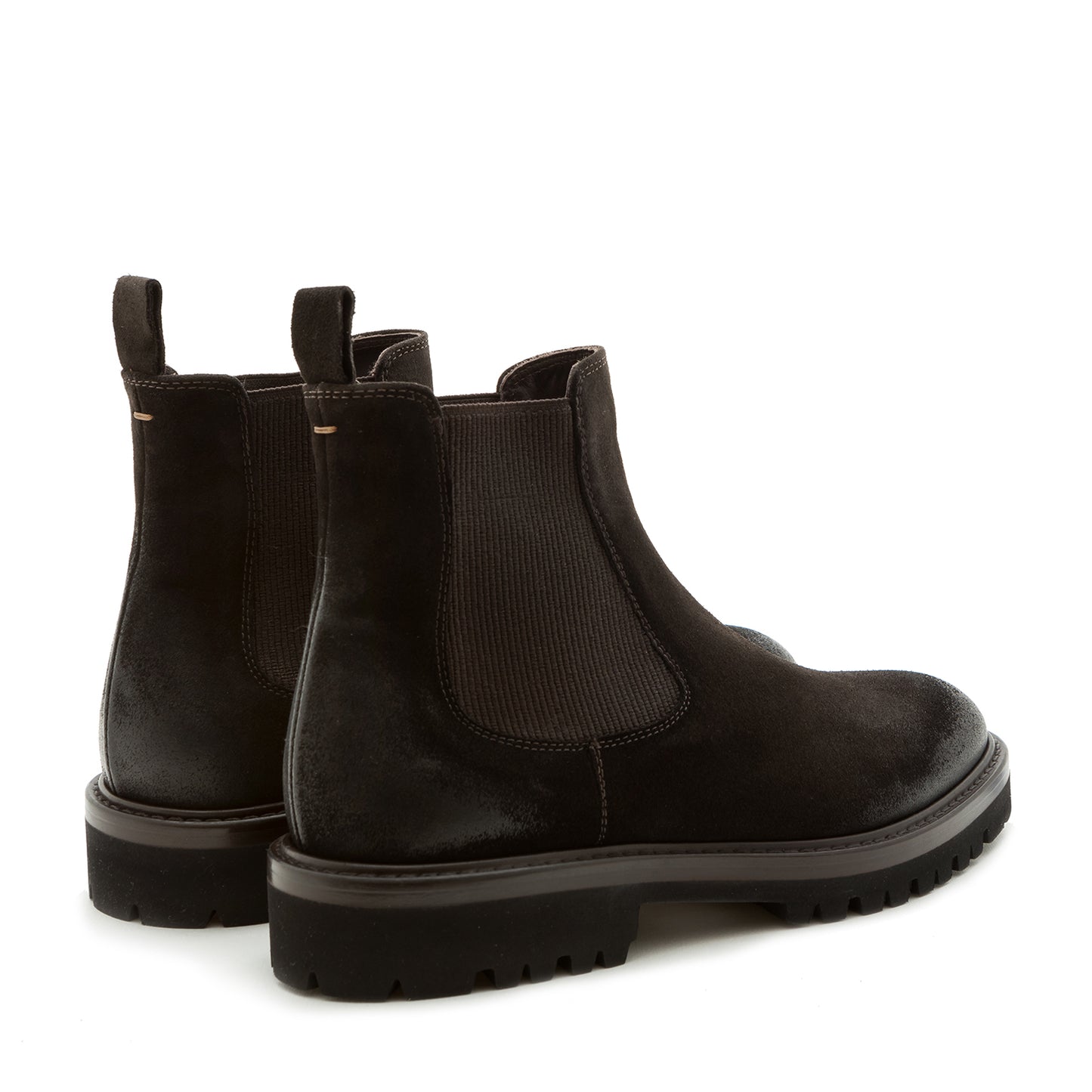 BOOT CHELSEA FUR COFFEE