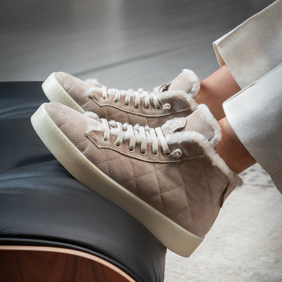 SNEAKER HIGH QUILT FARRO