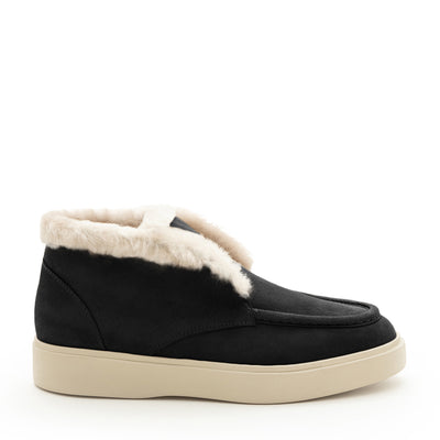 ANKLE BOOT TEN FUR BLACK
