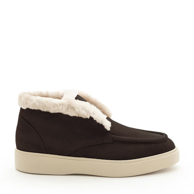 ANKLE BOOT TEN FUR COFFEE