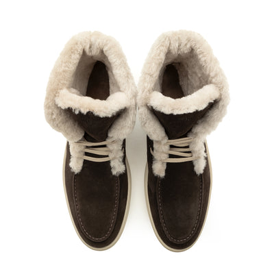 BOOT LYRA FUR COFFEE