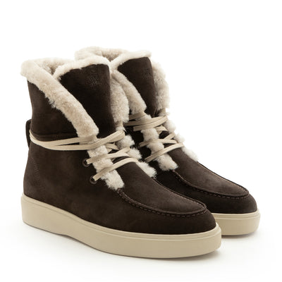 BOOT LYRA FUR COFFEE