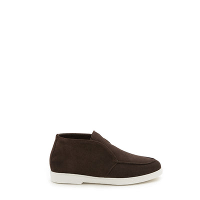 ANKLE BOOT LUXE FUR WBROWN