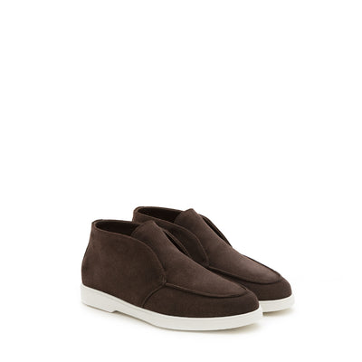 ANKLE BOOT LUXE FUR WBROWN
