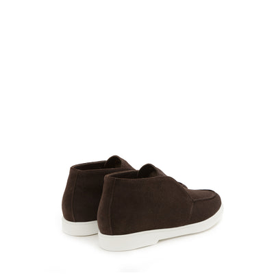 ANKLE BOOT LUXE FUR WBROWN