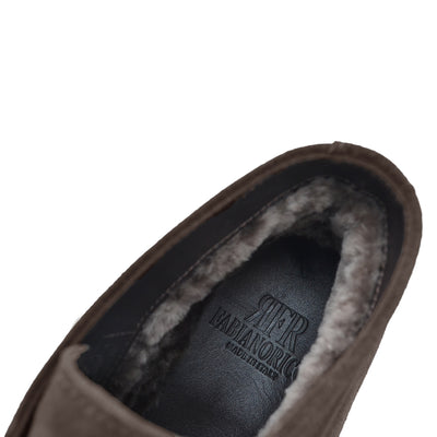 ANKLE BOOT LUXE FUR WBROWN