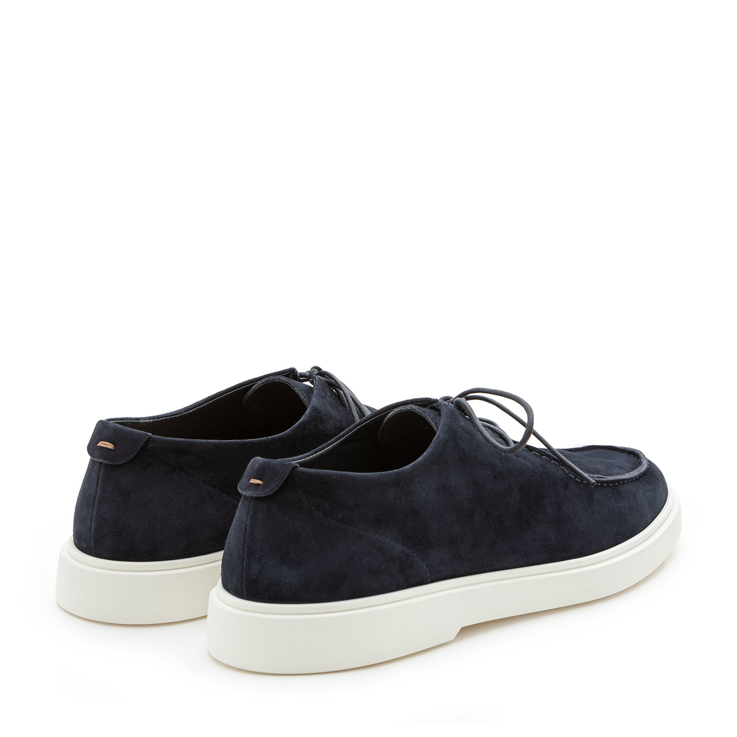 LACE-UP UNLINED BLUE
