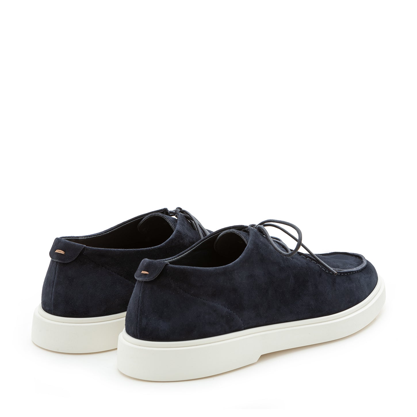 LACE-UP UNLINED BLUE