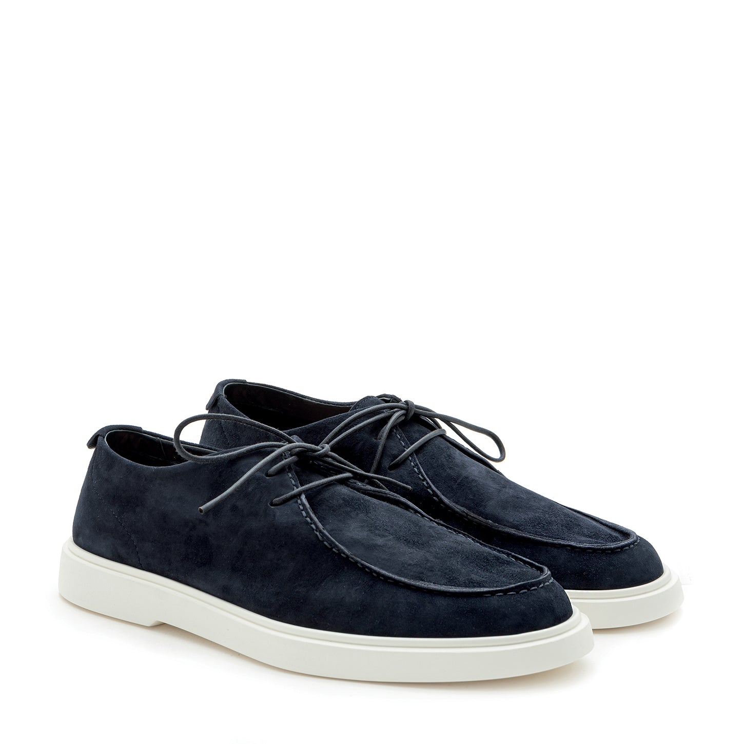 LACE-UP UNLINED BLUE