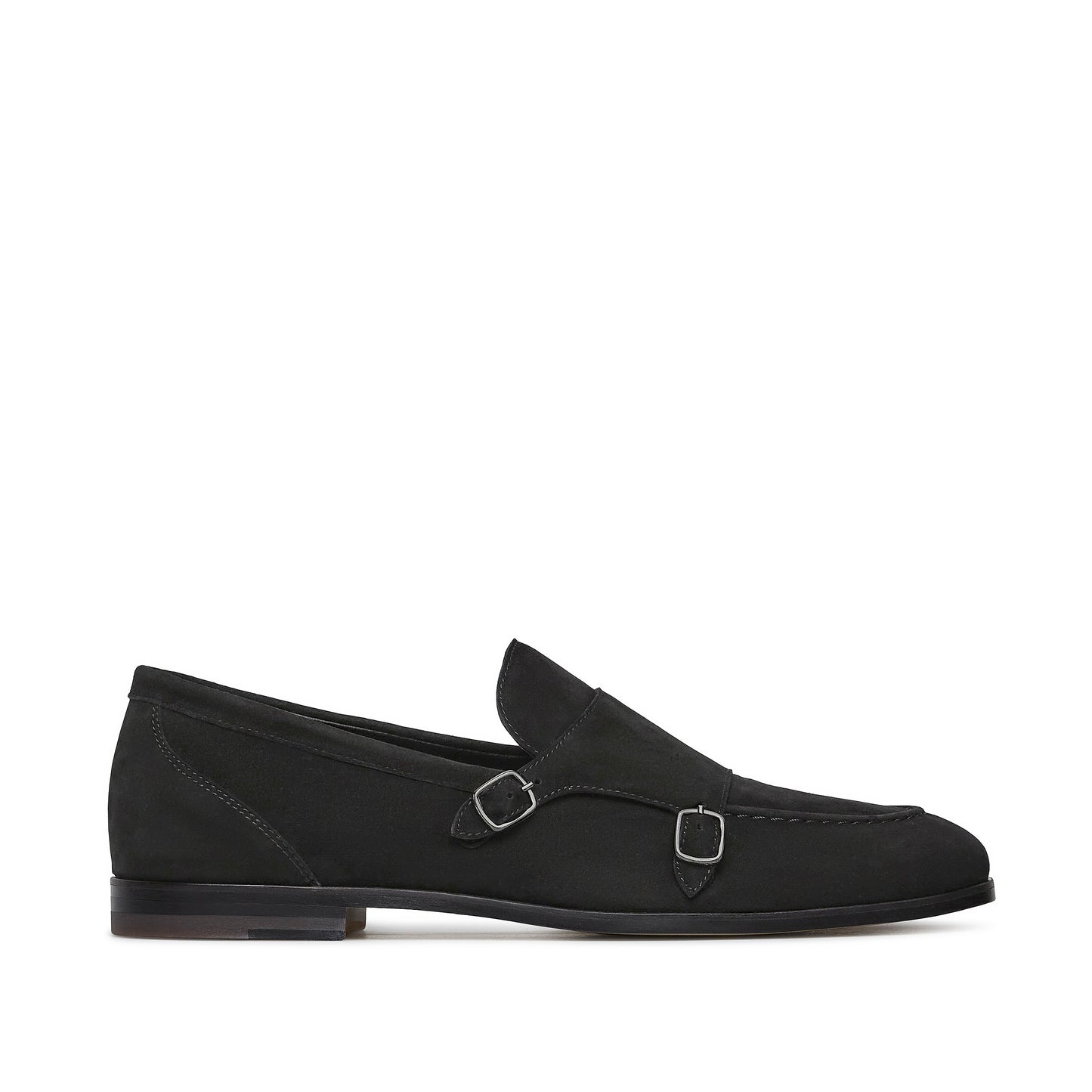 LOAFER LEATHER MONK BLACK