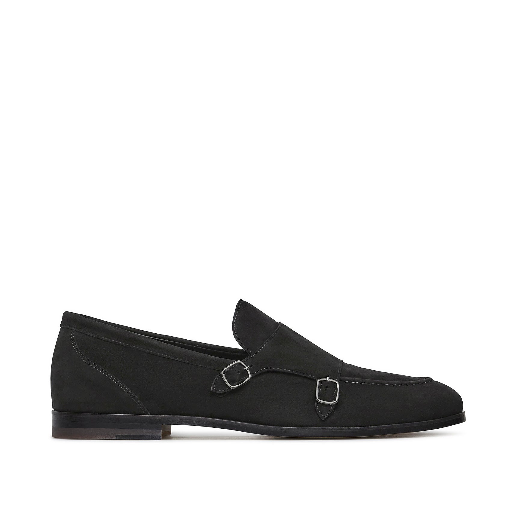 LOAFER LEATHER MONK BLACK