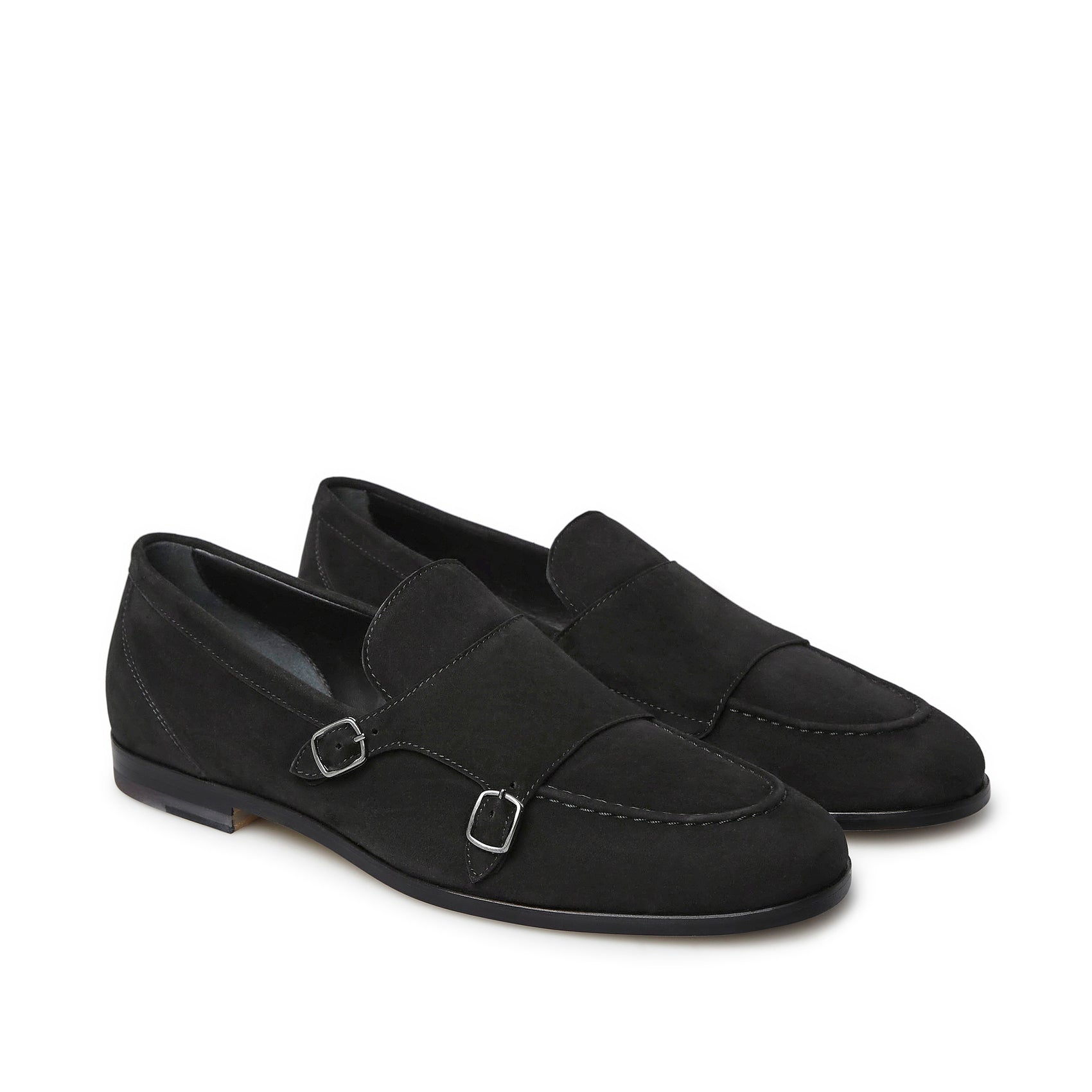 LOAFER LEATHER MONK BLACK
