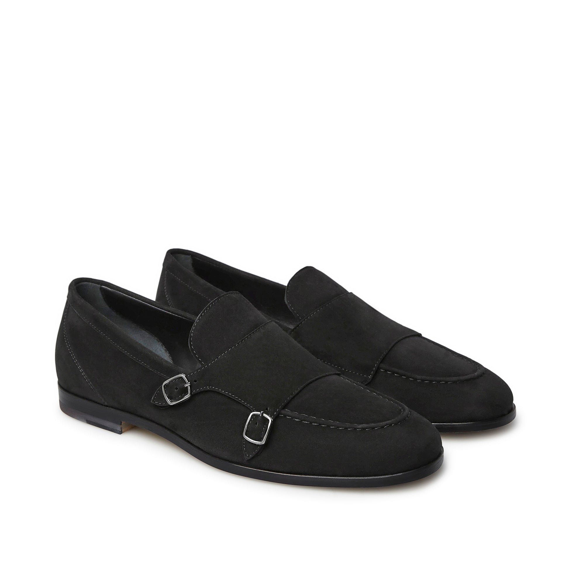 LOAFER LEATHER MONK BLACK