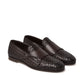 LOAFER LEATHER WOVEN MONK TDM