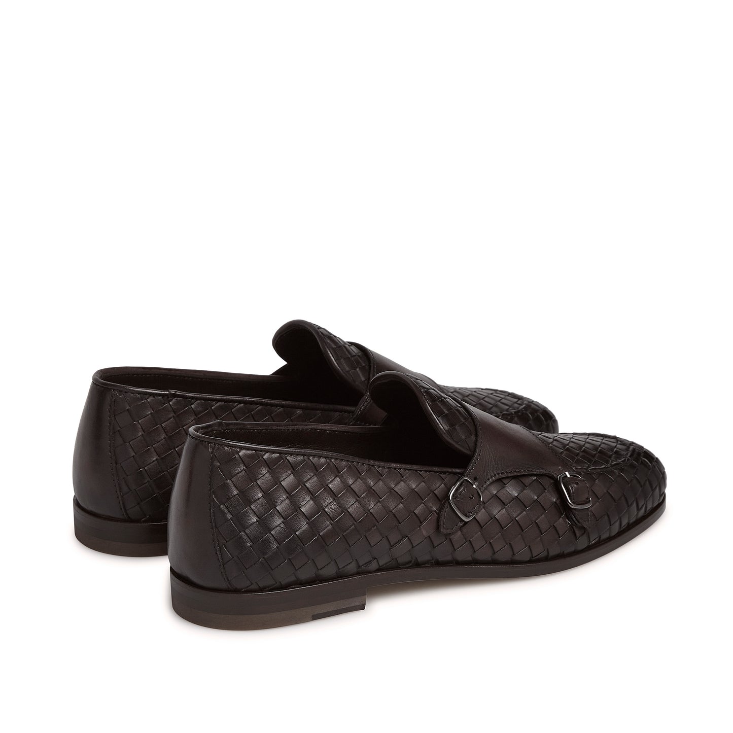 LOAFER LEATHER WOVEN MONK TDM