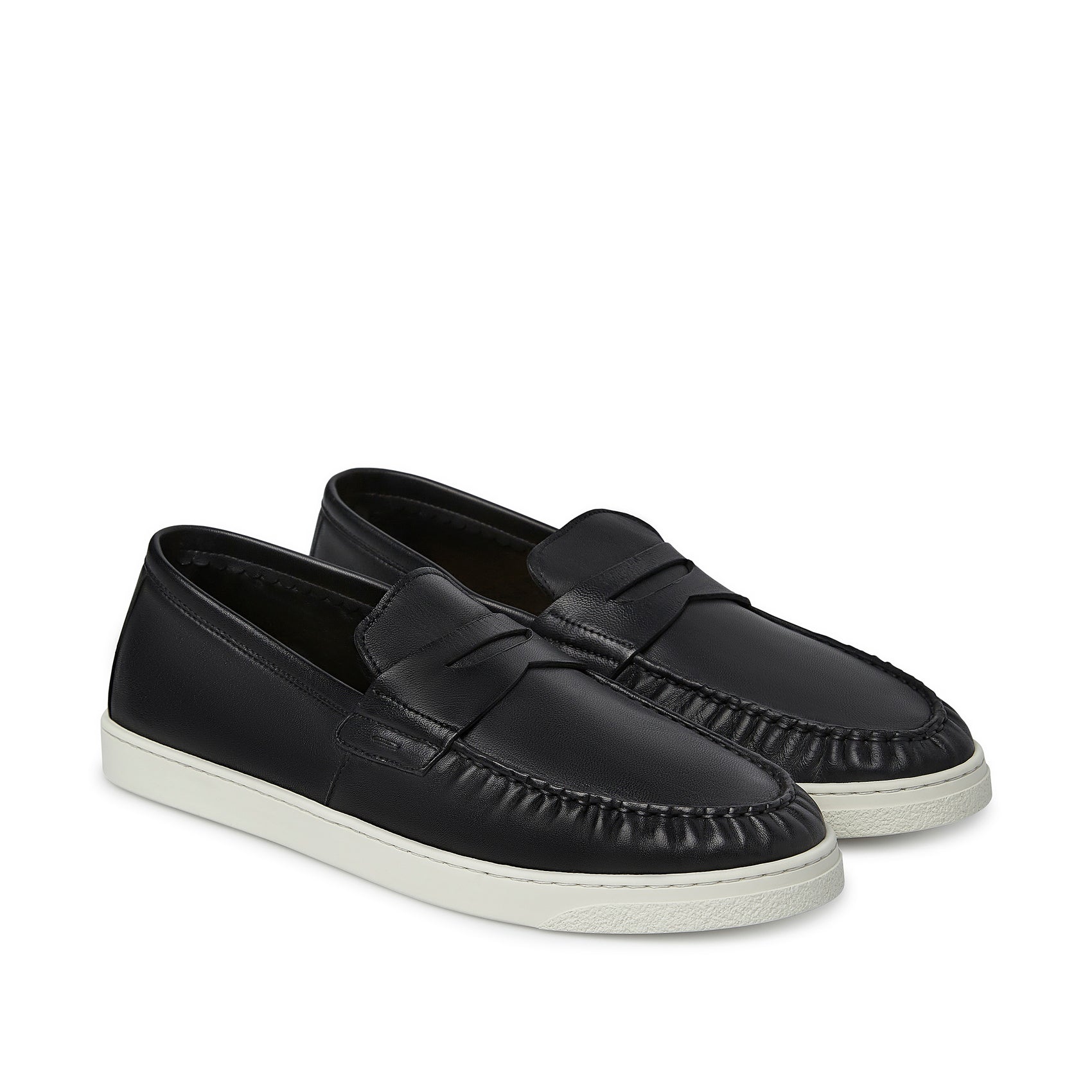 LOAFER OTTO FOLDS BLACK