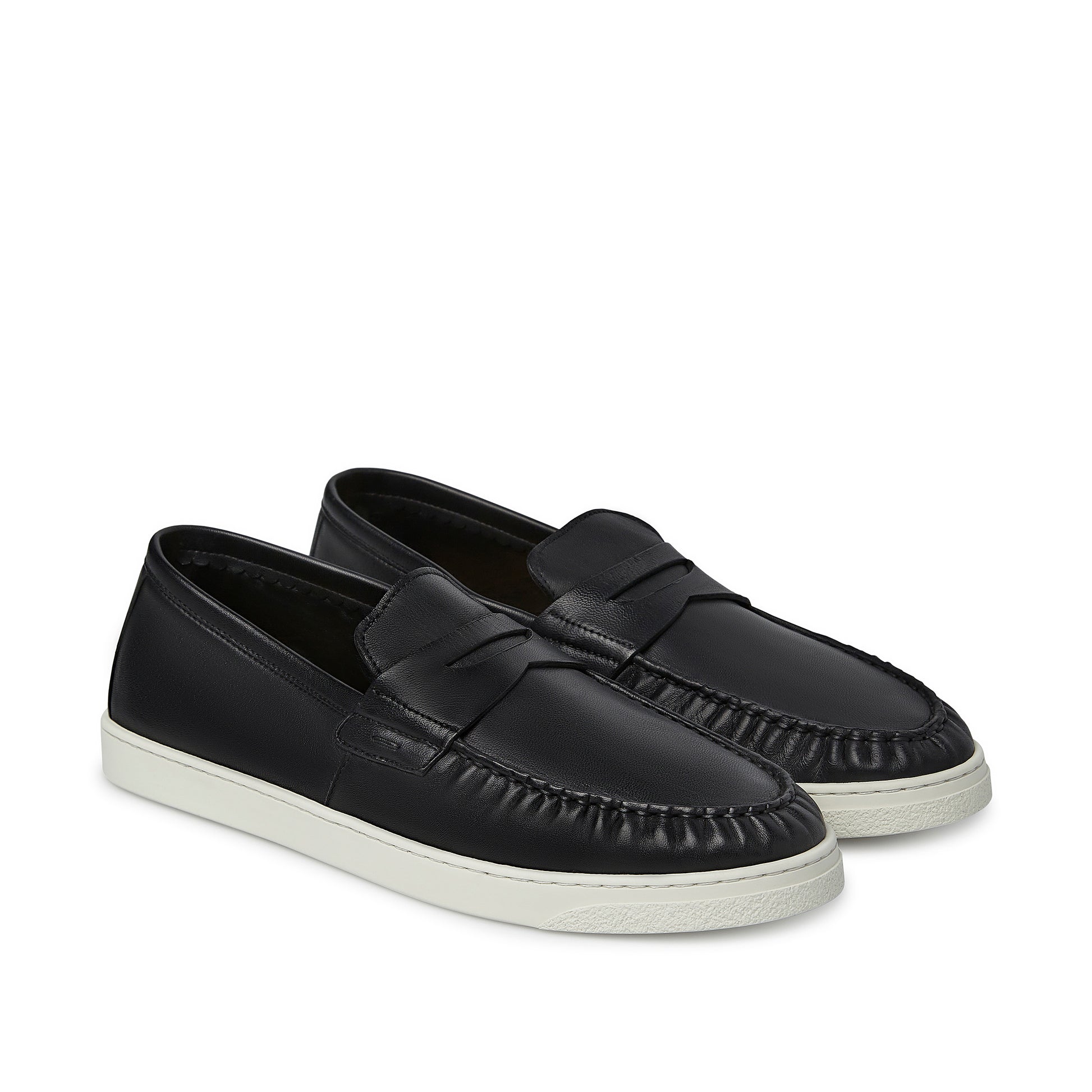 LOAFER OTTO FOLDS BLACK