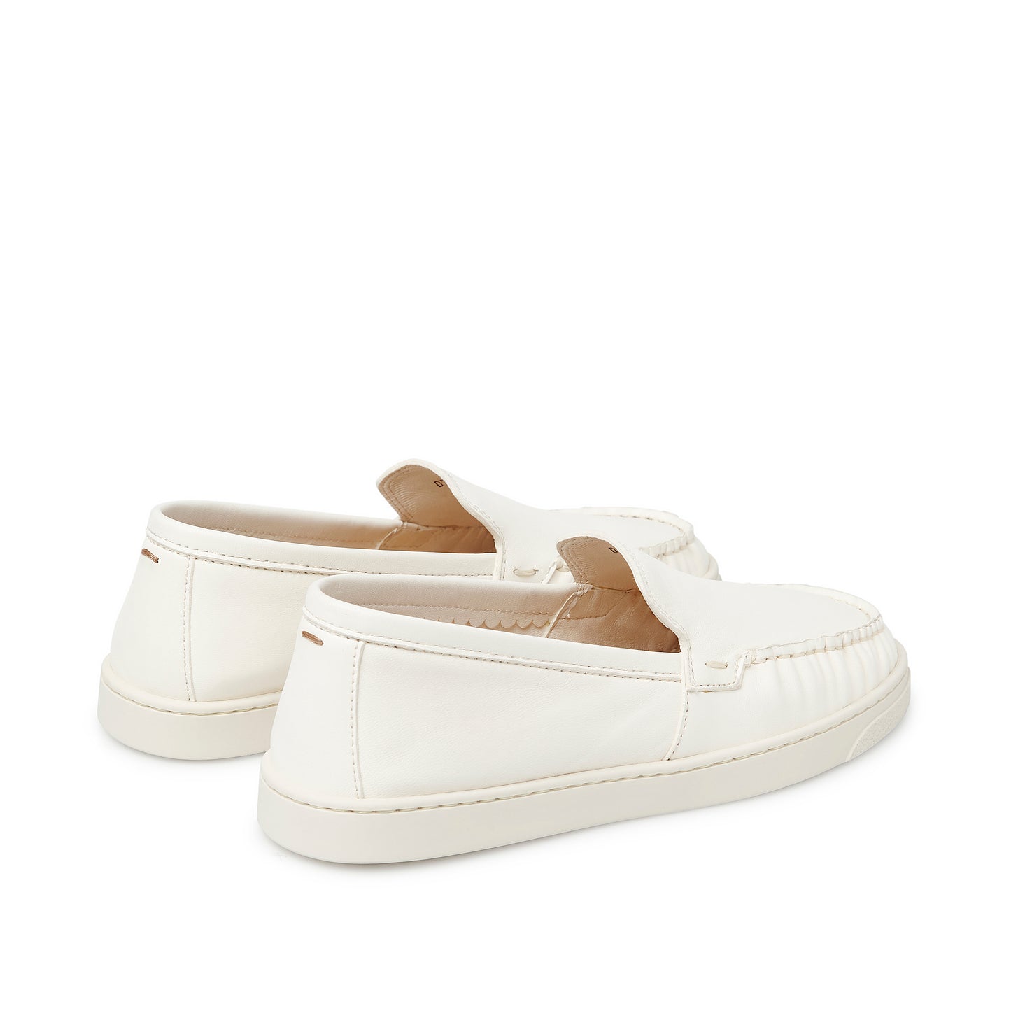 LOAFER OTTO FOLDS UNISEX OFF WHITE