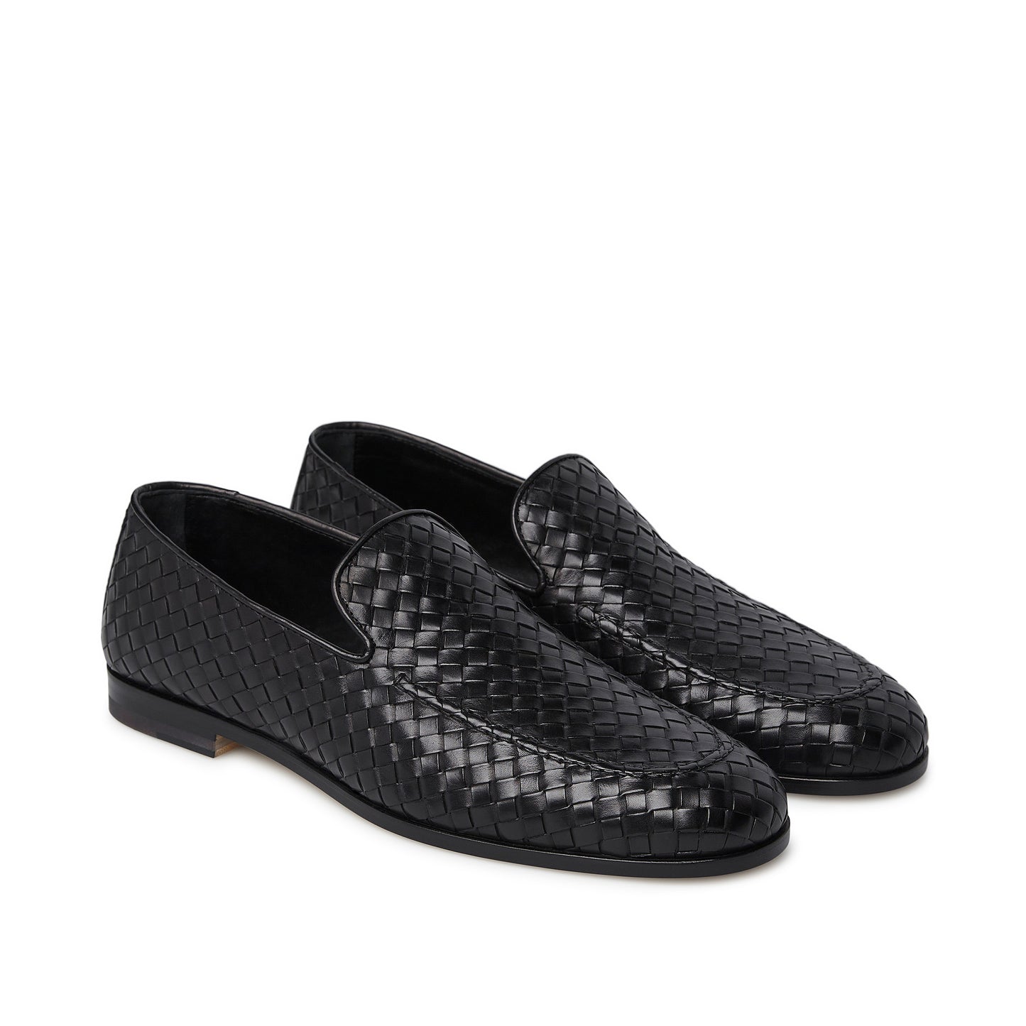 LOAFER WOVEN BLACK