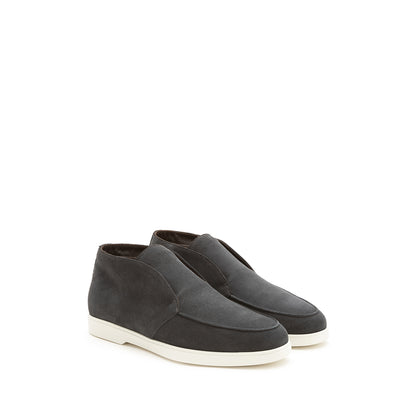 ANKLE BOOT LUXE FUR MANTRACITE