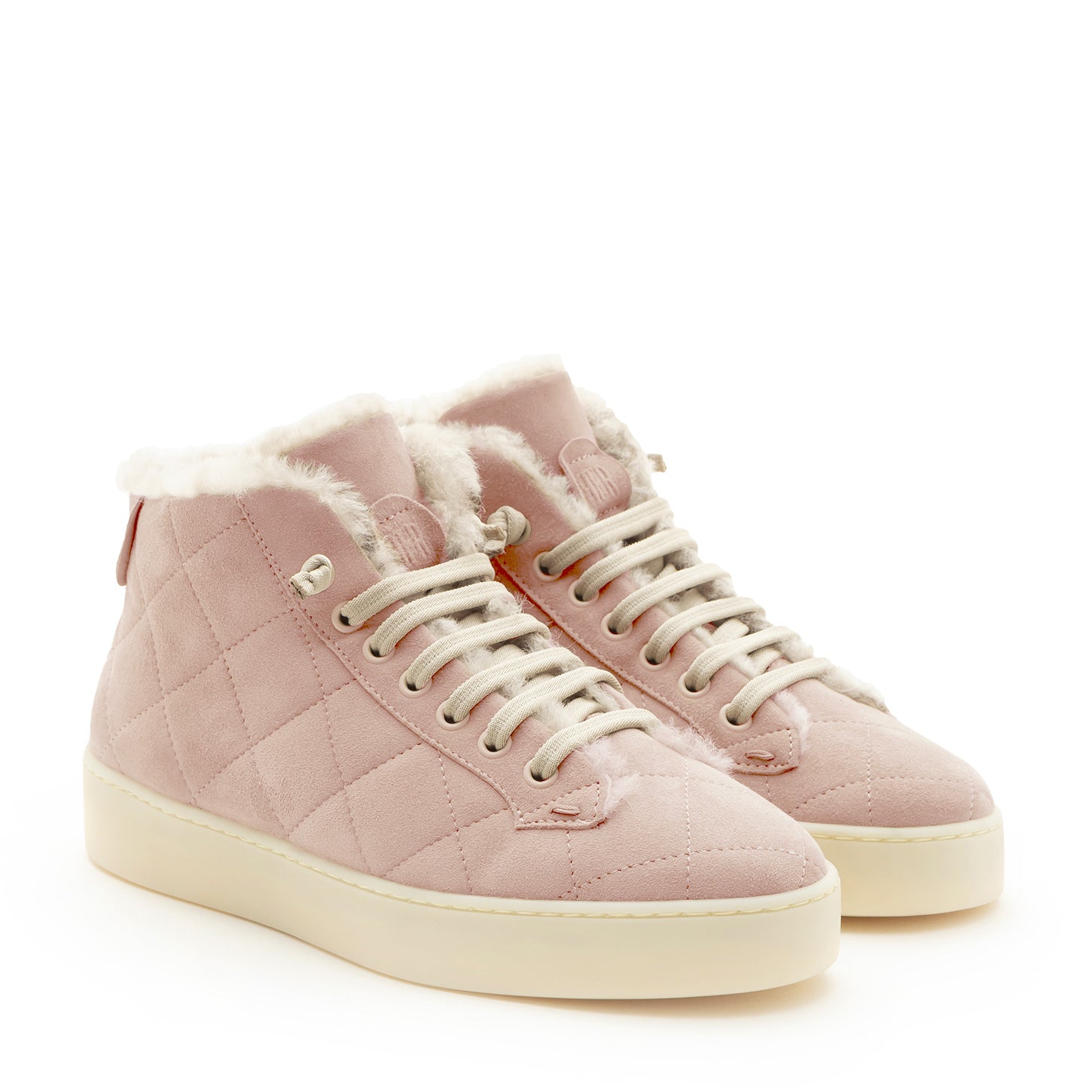 SNEAKER HIGH QUILT UNISEX RFR NUDE