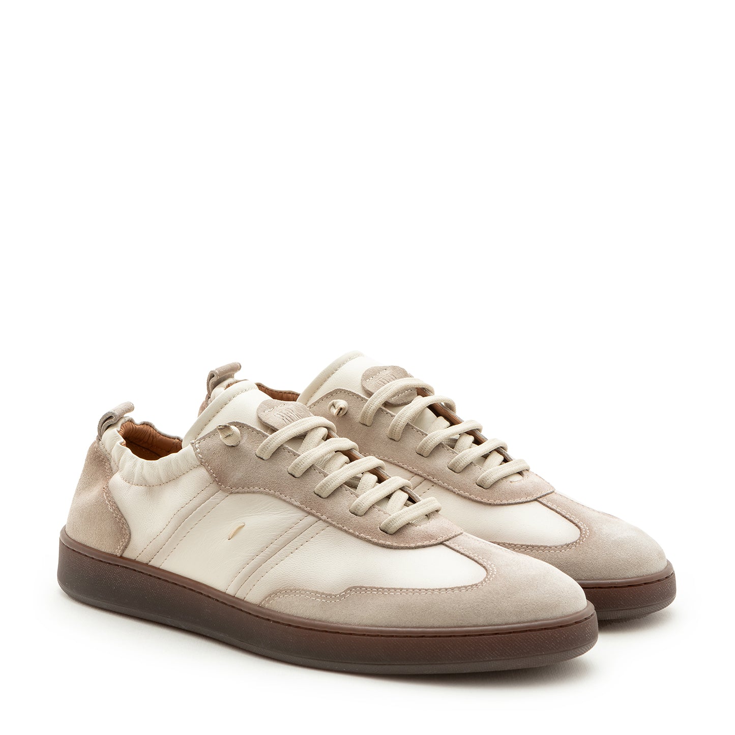 SNEAKER RUCHED IVORY