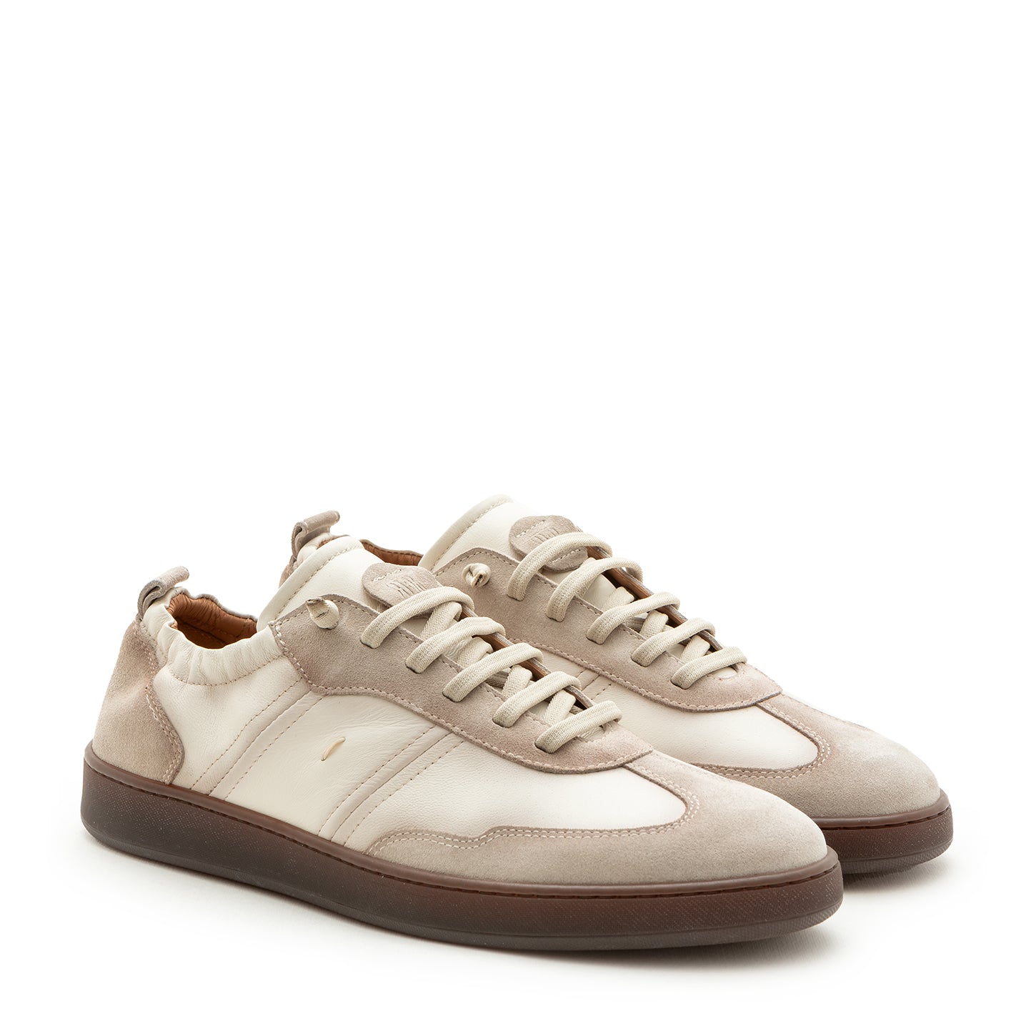 SNEAKER RUCHED IVORY