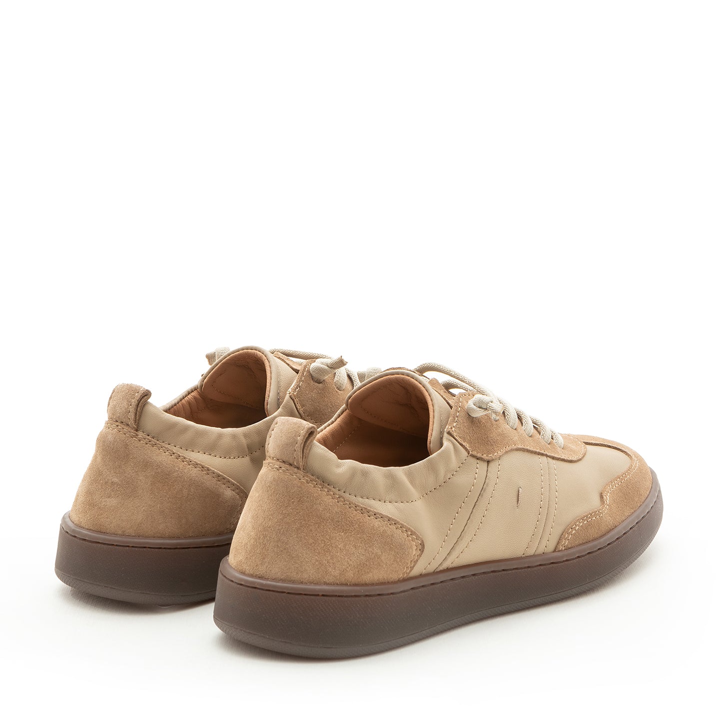 SNEAKER RUCHED W CREAM