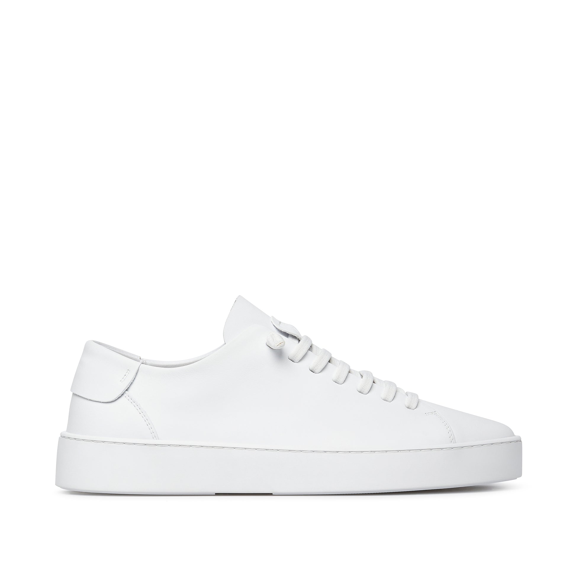 SNEAKER SATIN UNLINED M WHITE