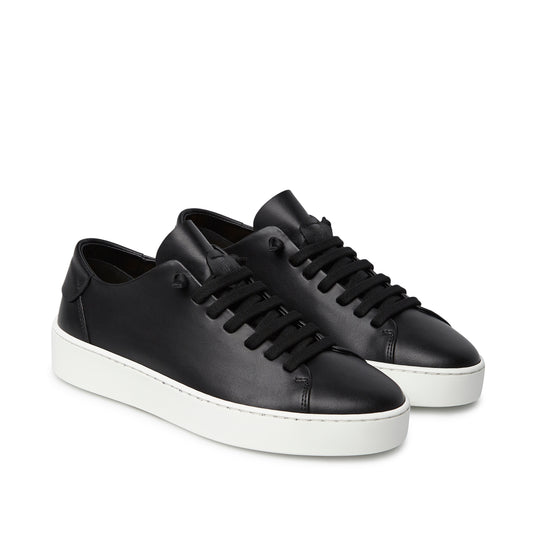 SNEAKER SATIN UNLINED W BLACK