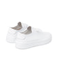 SNEAKER SATIN UNLINED W WHITE