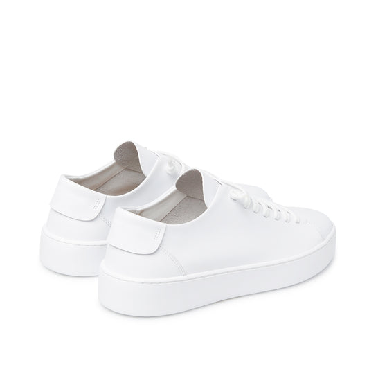 SNEAKER SATIN UNLINED W WHITE