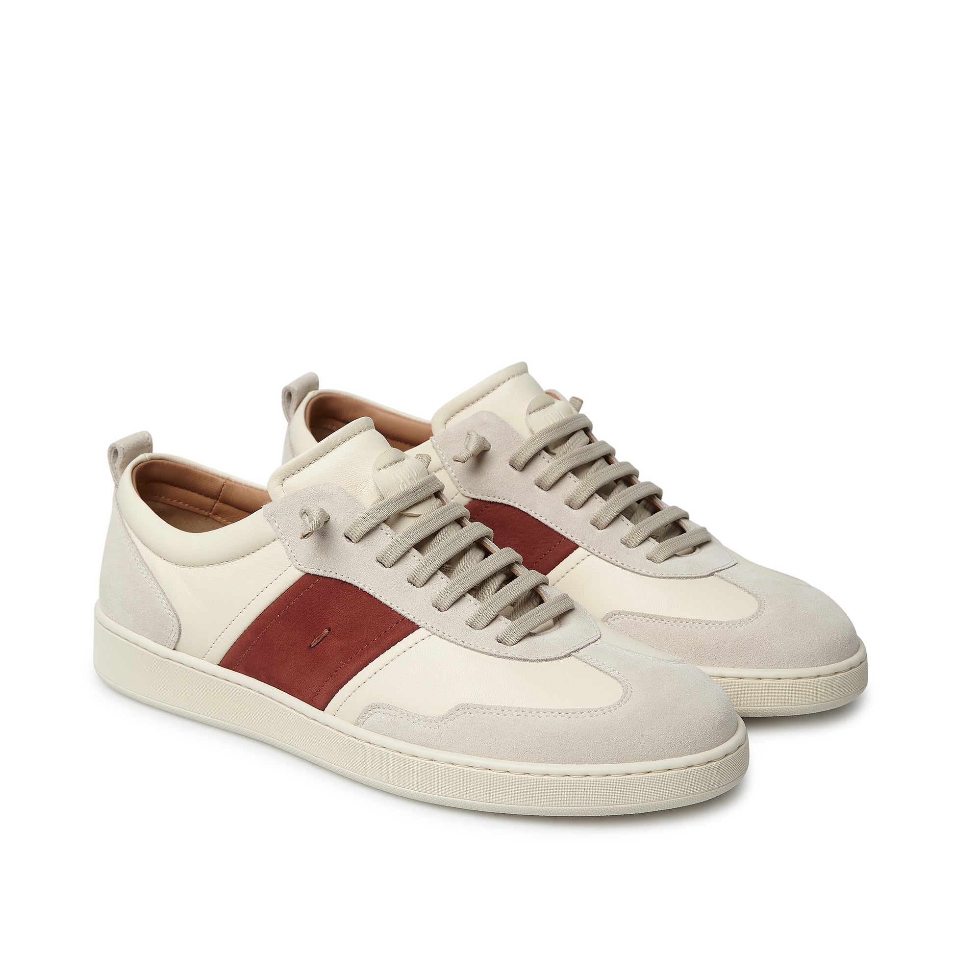 SNEAKER SMOOTH BORGOGNA AC