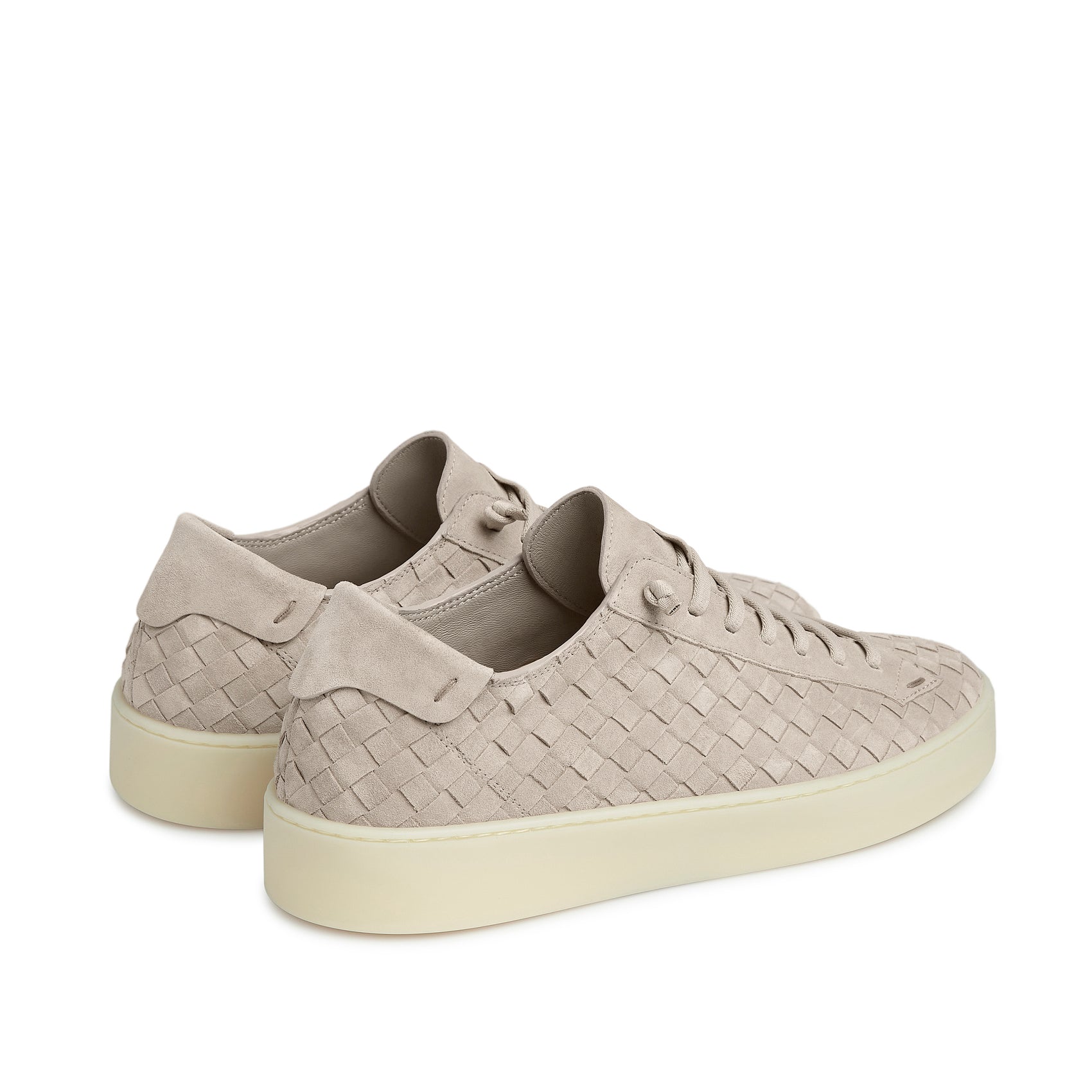 SNEAKER WEAVE SUEDE SUEDE BEIGE