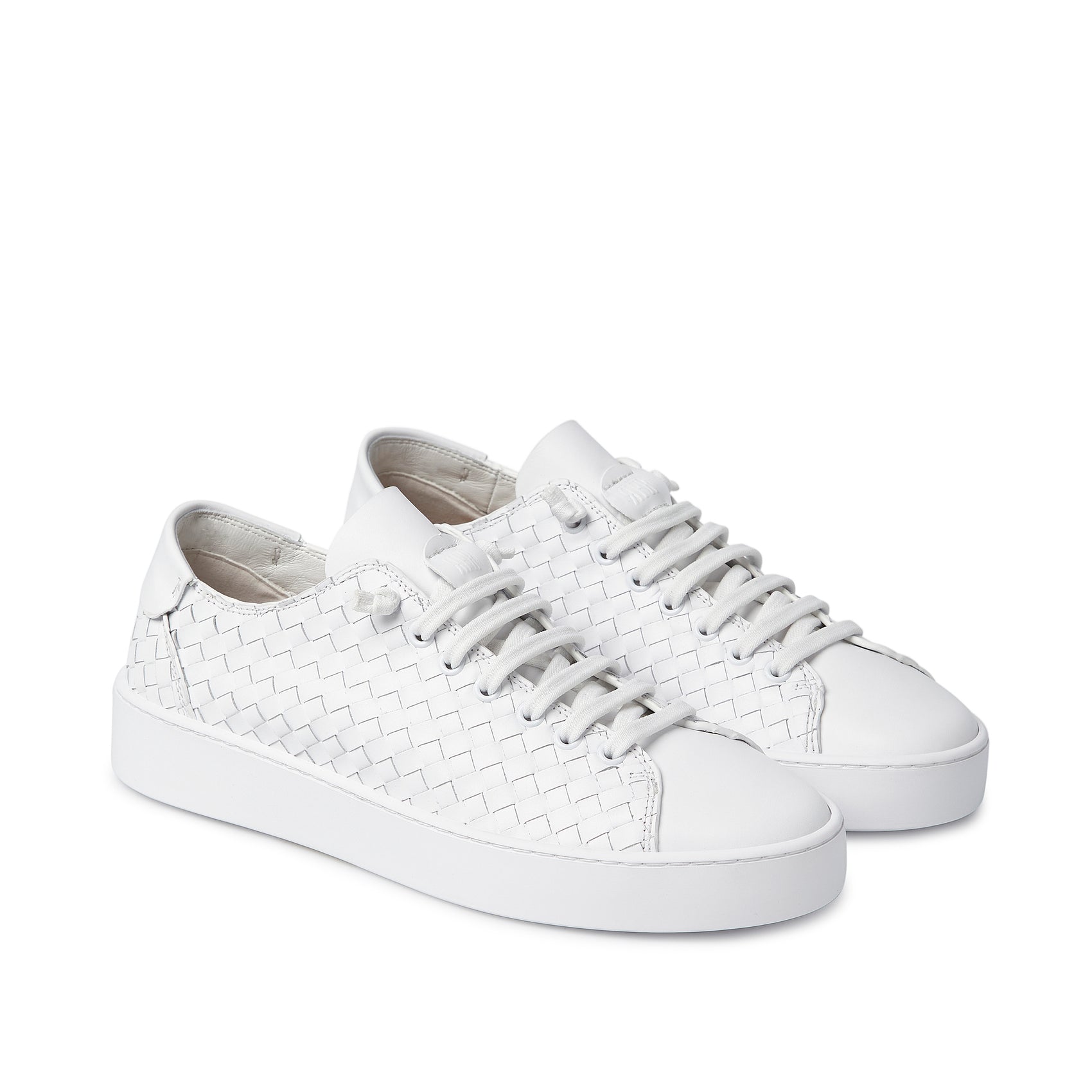 SNEAKER WOVEN WHITE