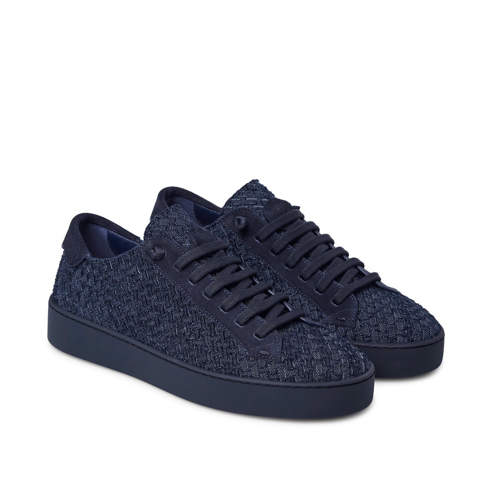 SNEAKER WOVEN DENIM JEANS