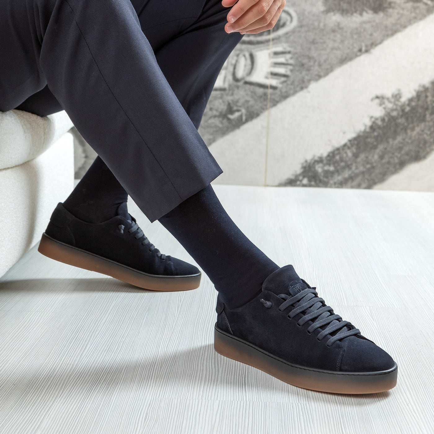 SNEAKER PURESHADOW RFR NAVY